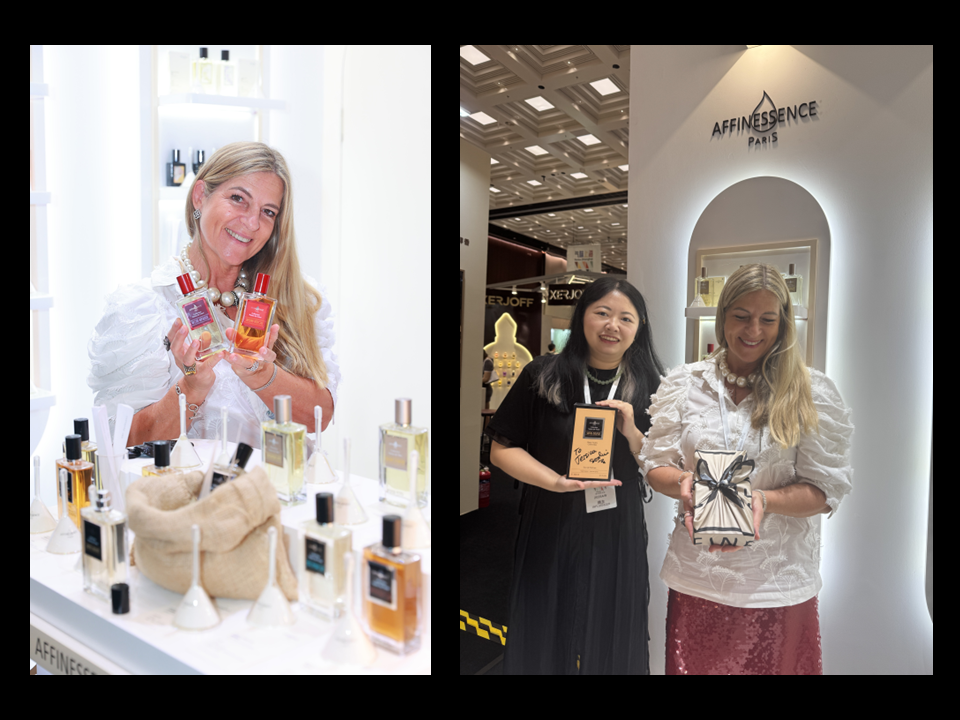 The creator's visit & speach at NOTES exhibition in Shanghai, and visiting stores distributing AFFINESSENCE
